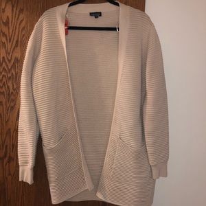 Top shop beige cardigan